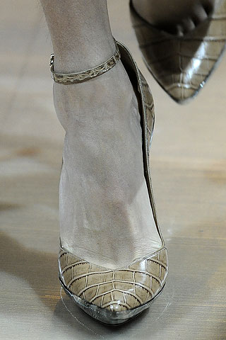 Armani prive fall haute couture shoes