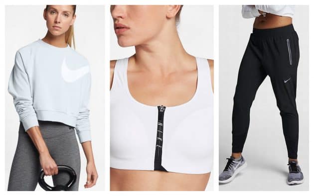 Nike: Pullover $65, Bra $55, Pants $120 (Pic: Official Website)