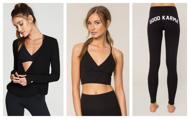 Spiritual Gangster: Top $88, Bra $58, Pant $88