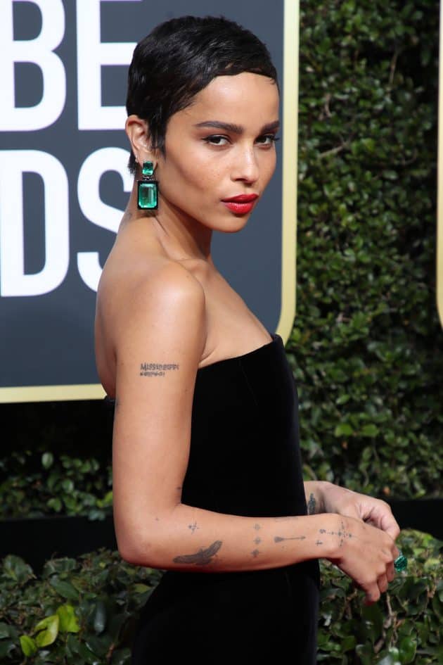 Zoe Kravitz, 75th Annual Golden Globe Awards, USA (Photo by Chelsea Lauren/BEI/REX/Shutterstock)