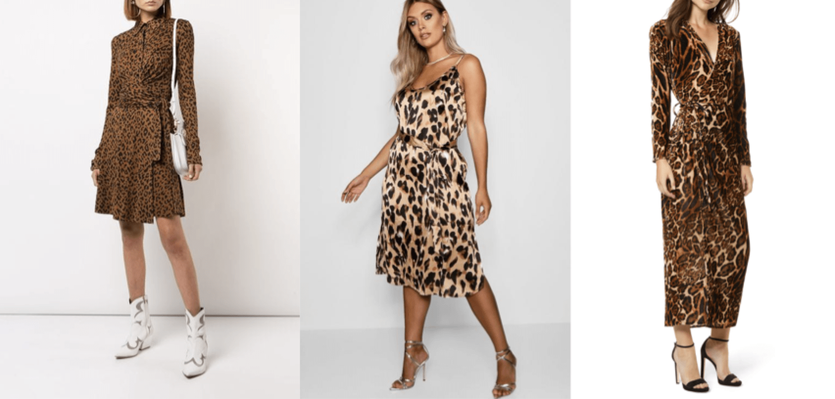 Images courtesy of Farfetch, Bohoo, and Nordstrom